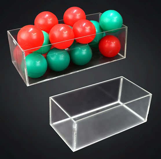 Clear Acrylic Trays