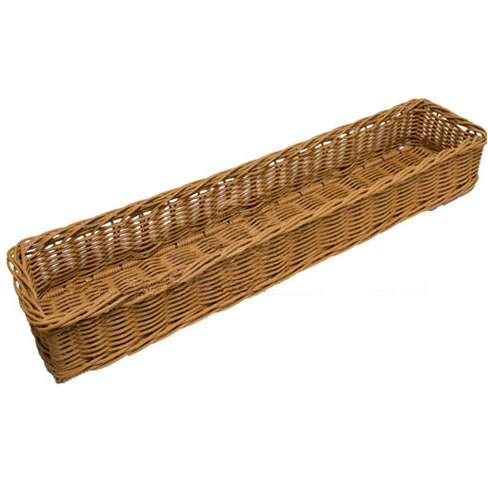 long narrow baskets for storage
